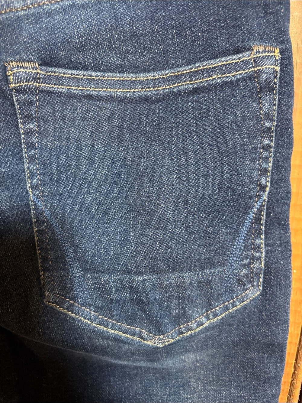 Men's All Saints cigarette Fit Blue Jeans - Classic Washed Denim - Picture 5 of 11